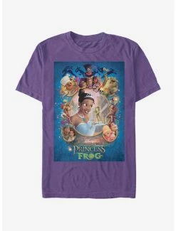 Disney The Princess And The Frog Classic Poster T-Shirt