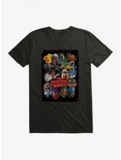 DC Comics The Suicide Squad Character Outlines T-Shirt