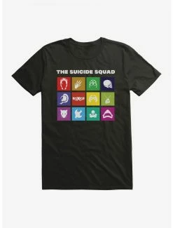 DC Comics The Suicide Squad Symbols T-Shirt