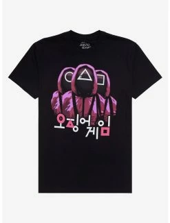 Squid Game Staff Portrait T-Shirt - BoxLunch Exclusive