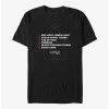Squid Game Game List T-Shirt