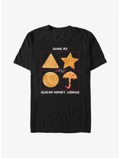 Squid Game Broken Umbrella Honeycomb T-Shirt