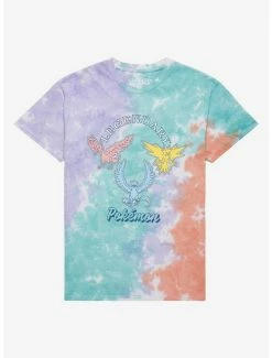 Pokemon Pokémon Legendary Birds Tie-Dye T-Shirt - BoxLunch Exclusive