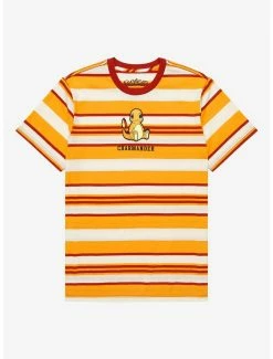Pokemon Pokémon Charmander Striped T-Shirt - BoxLunch Exclusive