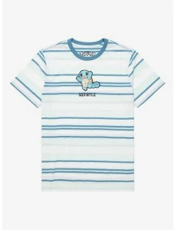 Pokemon Pokémon Squirtle Striped T-Shirt - BoxLunch Exclusive