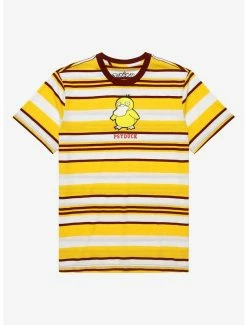Pokemon Pokémon Psyduck Striped T-Shirt - BoxLunch Exclusive