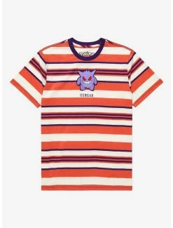 Pokemon Pokémon Gengar Striped T-Shirt - BoxLunch Exclusive