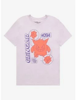 Pokemon Pokémon Gengar Pokédex Entry T-Shirt - BoxLunch Exclusive