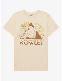 Pokemon Pokémon Rowlet Poké Dex T-Shirt - BoxLunch Exclusive