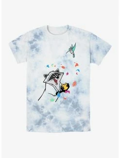 Disney Pocahontas Meeko And Flit Tie-Dye T-Shirt