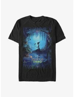 Disney The Princess And The Frog Classic Movie Poster T-Shirt